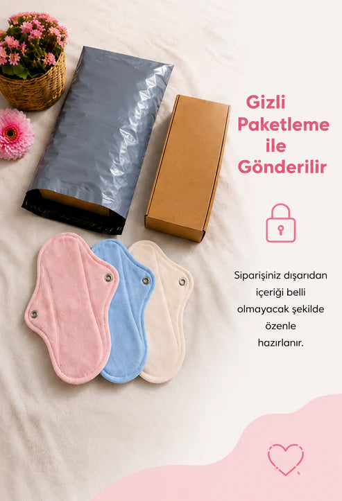 Swaya Doğal Ped | %100 Doğal Hijyenik ve Yıkanabilir Bambu Ped