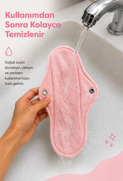Swaya Doğal Ped | %100 Doğal Hijyenik ve Yıkanabilir Bambu Ped